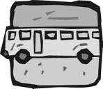 Zeichnung; Linienbus
